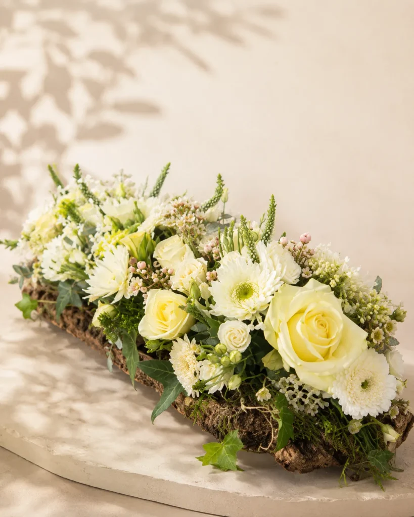 Écorce en fleurs