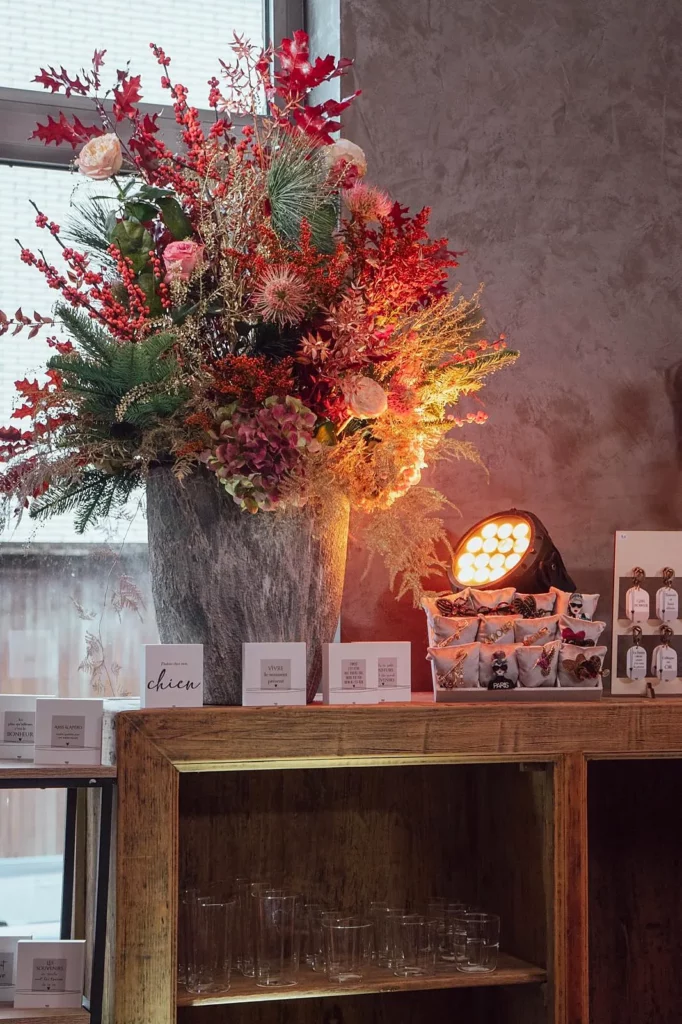 Fleurs séchées