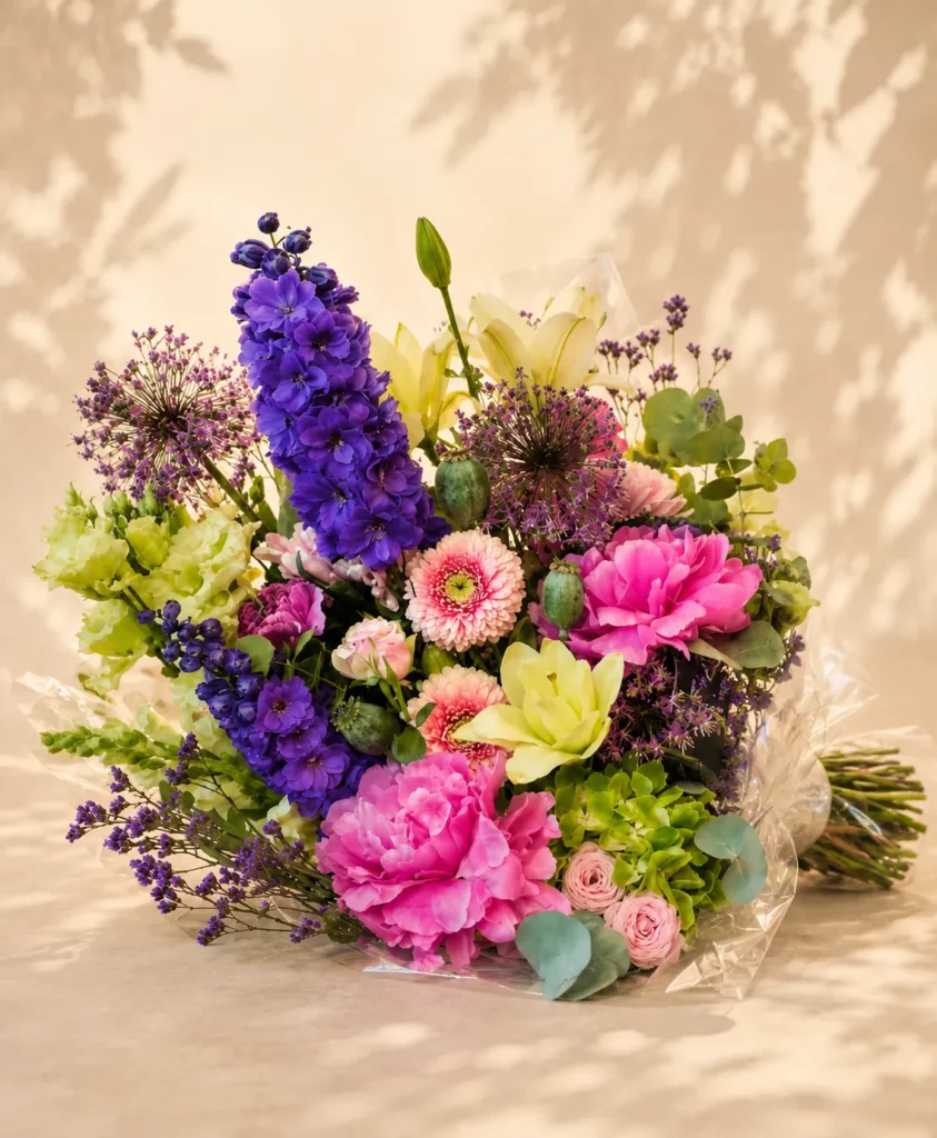 Hommage floral de deuil et de recueillement — création de La Rose des Sables By Saliha