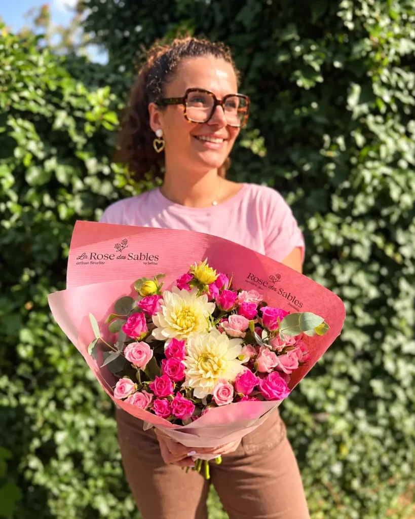 Bouquet ou composition florale sur mesure — création de La Rose des Sables By Saliha