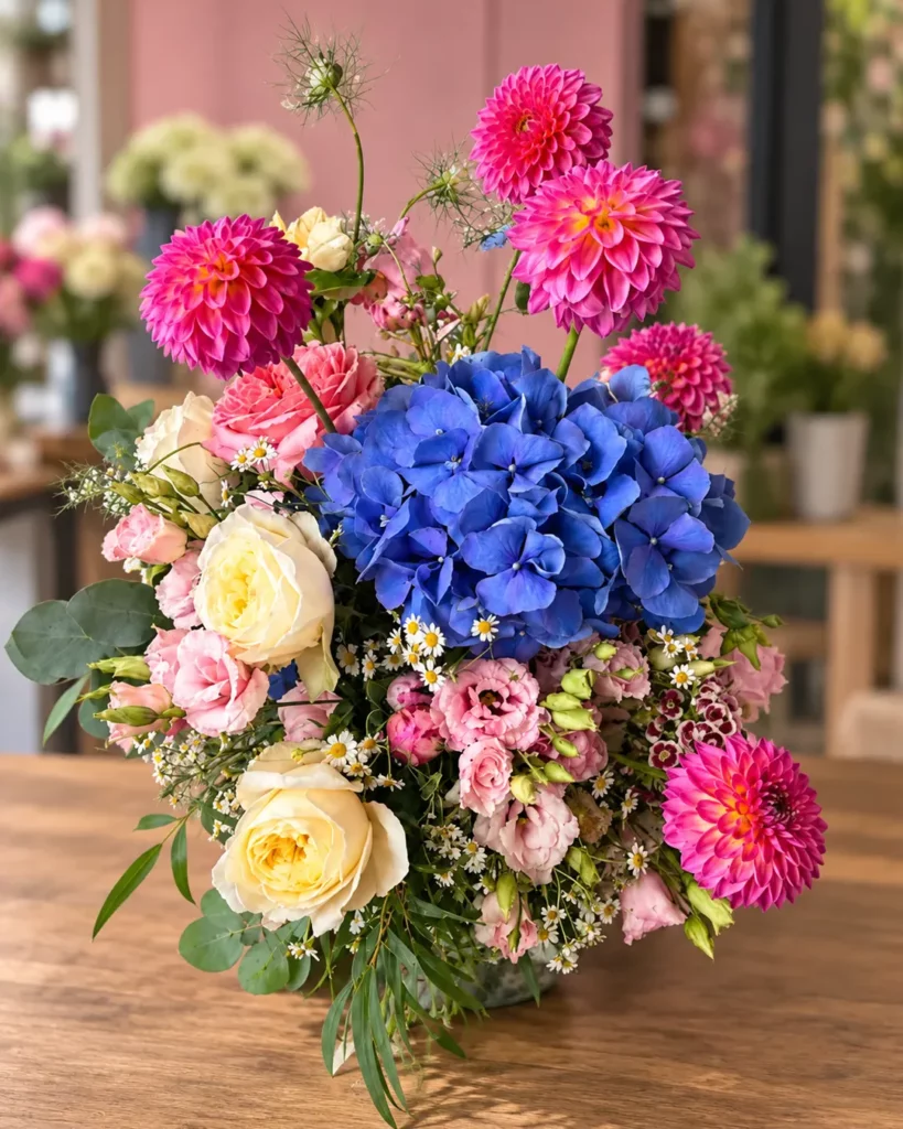 Bouquet ou composition florale sur mesure — création de La Rose des Sables By Saliha