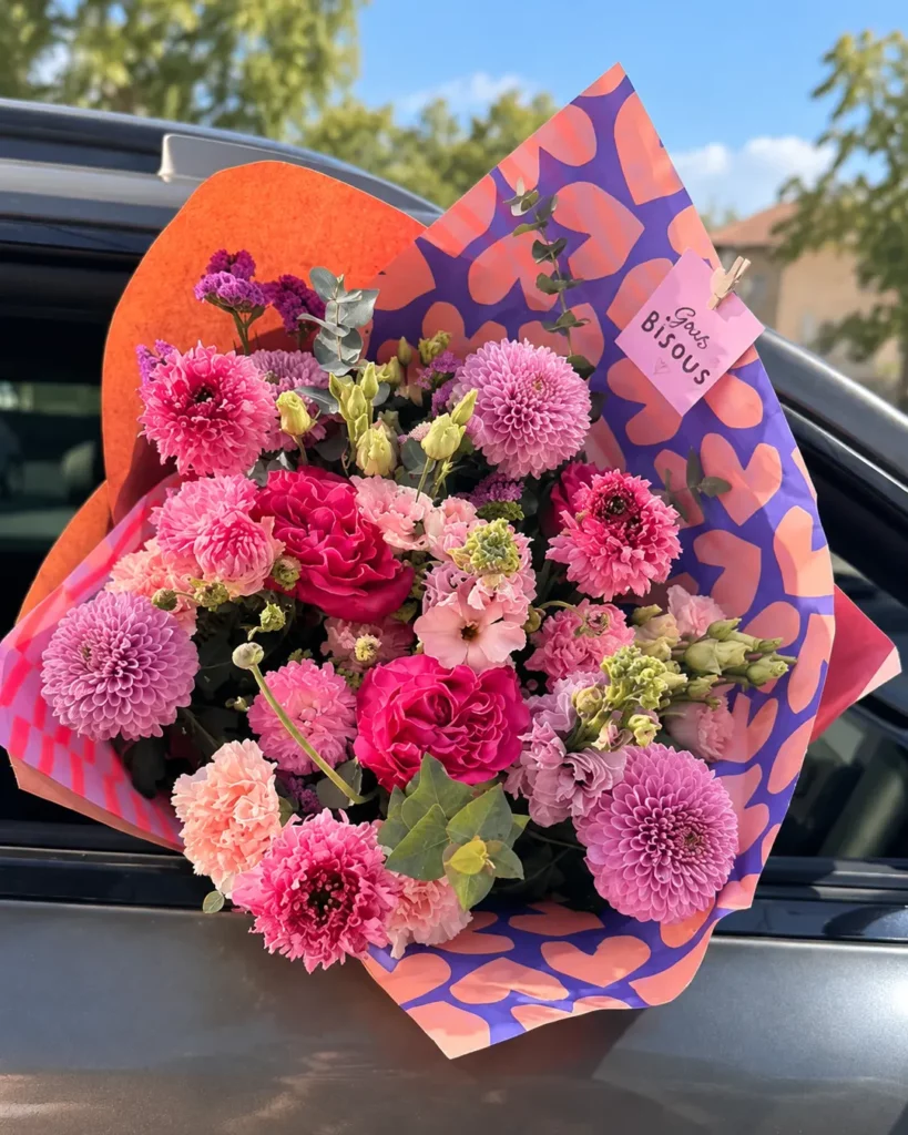 Bouquet ou composition florale sur mesure — création de La Rose des Sables By Saliha