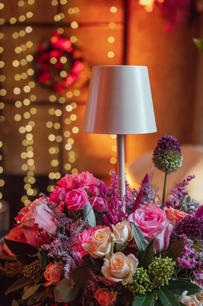 Montage floral de fête