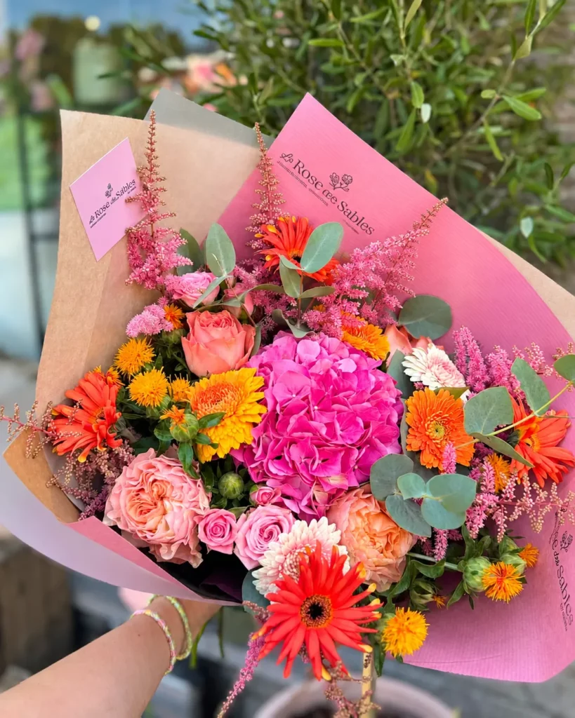 Bouquet ou composition florale sur mesure — création de La Rose des Sables By Saliha